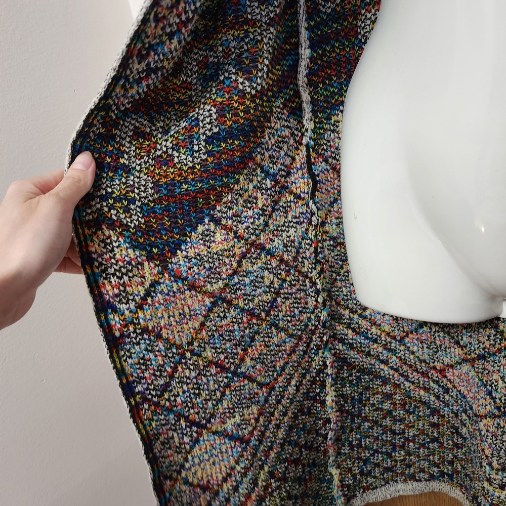 ⭐️Colorful Geometric Patterned Long Cardigan⭐️ - Picture 5 of 8